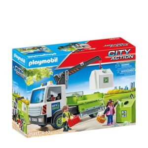 playmobil city action glasbak ophaaldienst - 71431